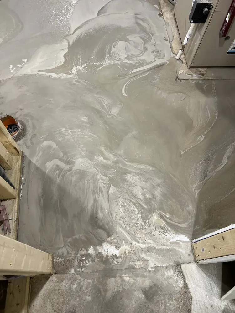 Slide of Red & Black Construction