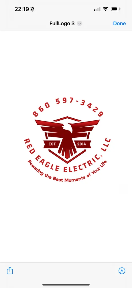 Slide of Red Eagle Electric