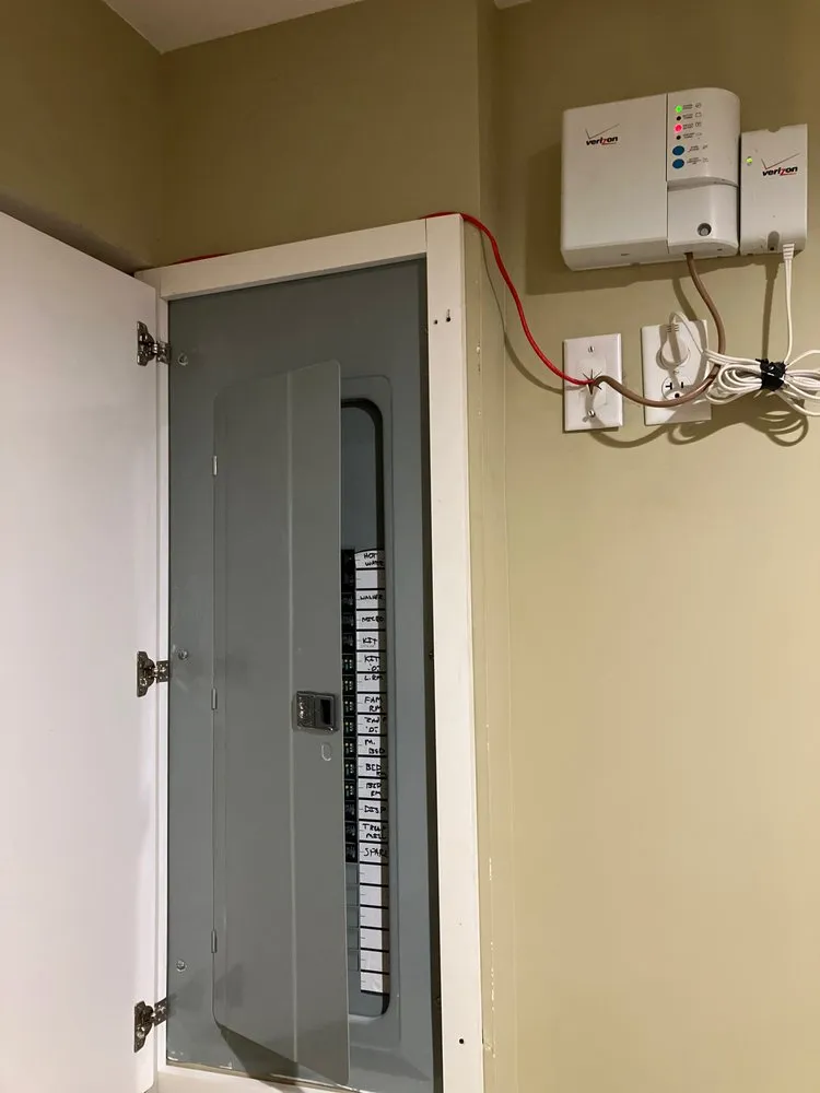 Slide of R.E.D. Energy electrical service