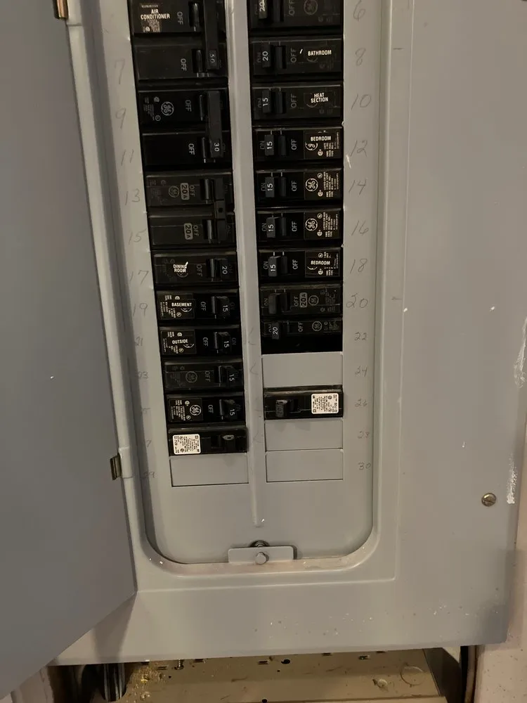 Slide of R.E.D. Energy electrical service