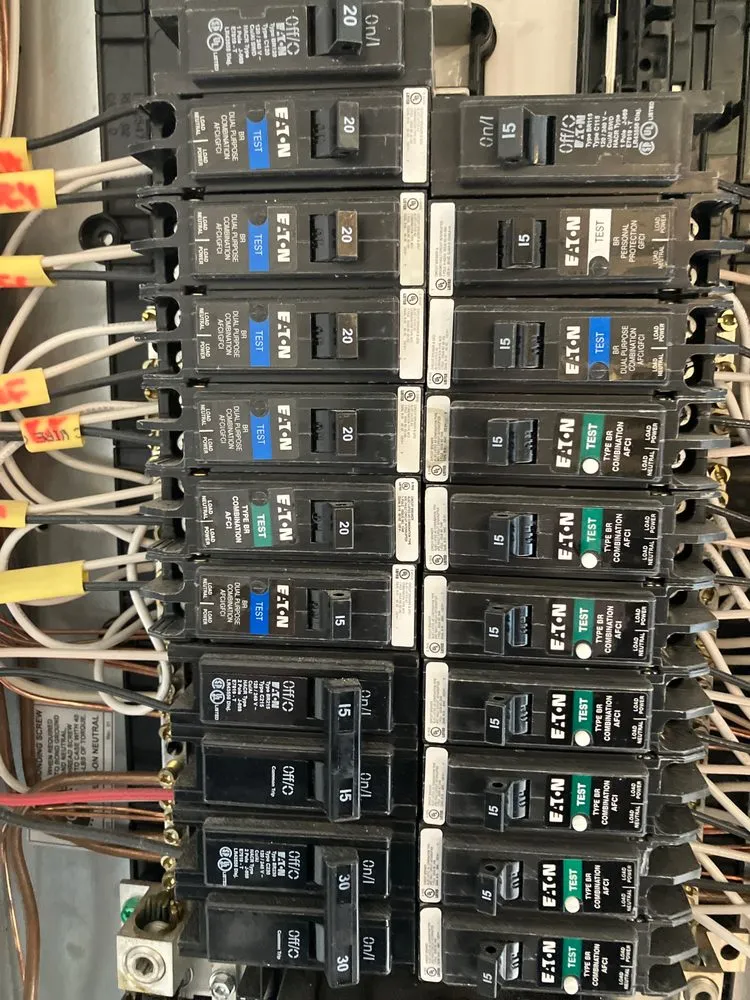 Slide of R.E.D. Energy electrical service