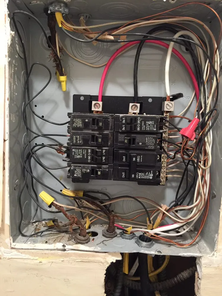 Slide of Red Flare Electric