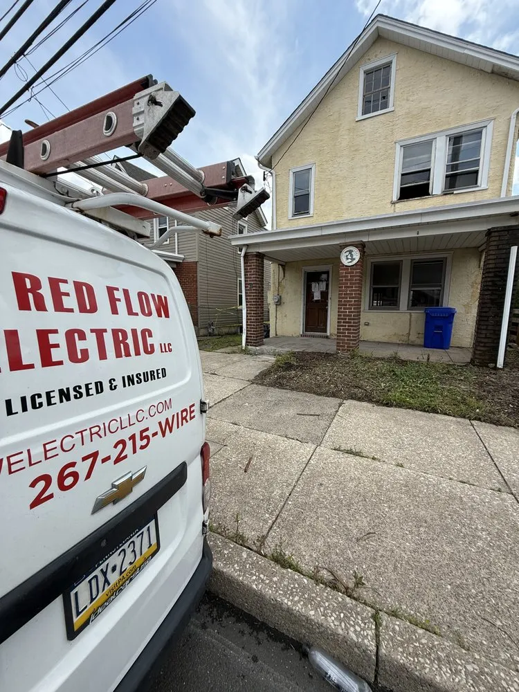 Slide of Red Flow Electric