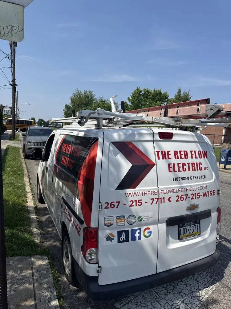 Slide of Red Flow Electric