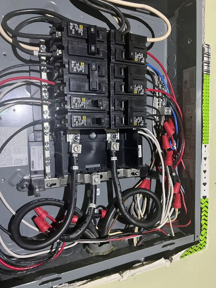 Slide of Red Line Electric Company