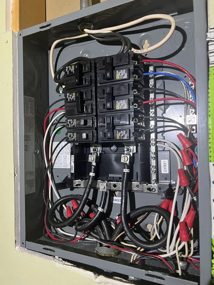 Slide of Red Line Electric Company