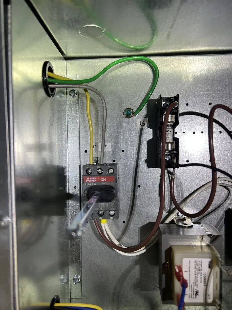 Slide of Red Line Electric Company