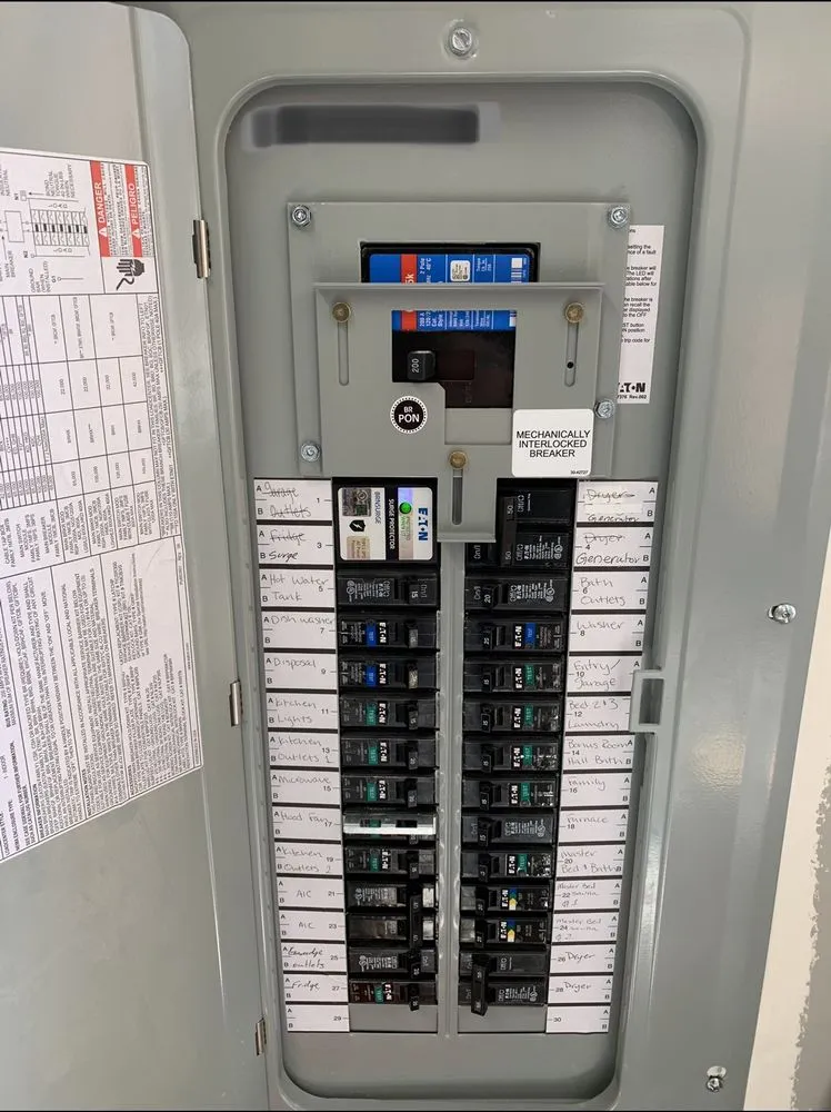 Slide of Red Line Electric Services