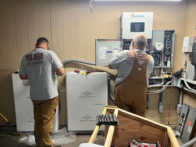 Slide of Red Rock Electric