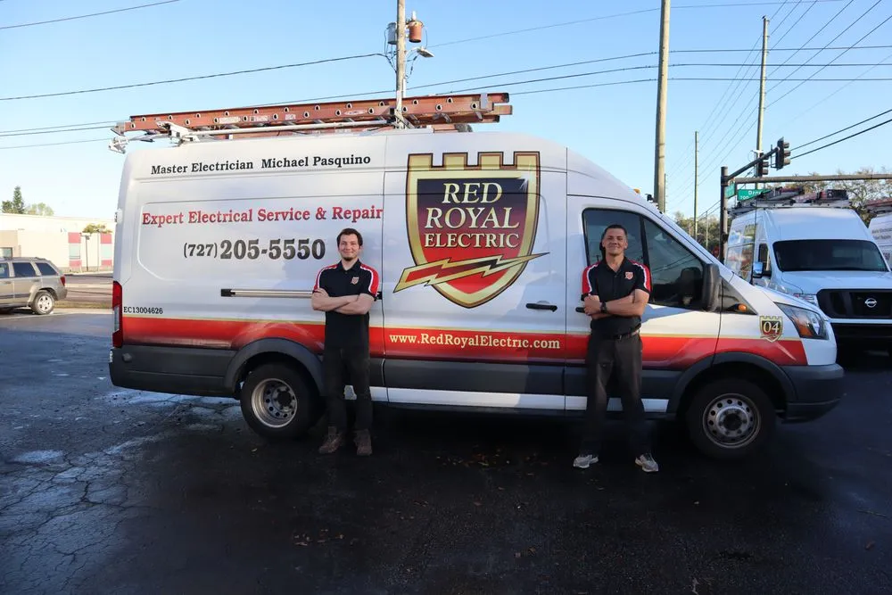 Slide of Red Royal Electric