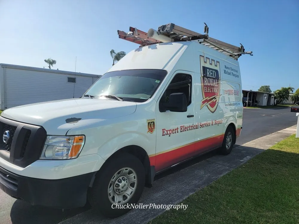 Slide of Red Royal Electric