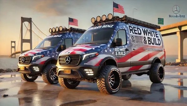 Red White & Built Logo