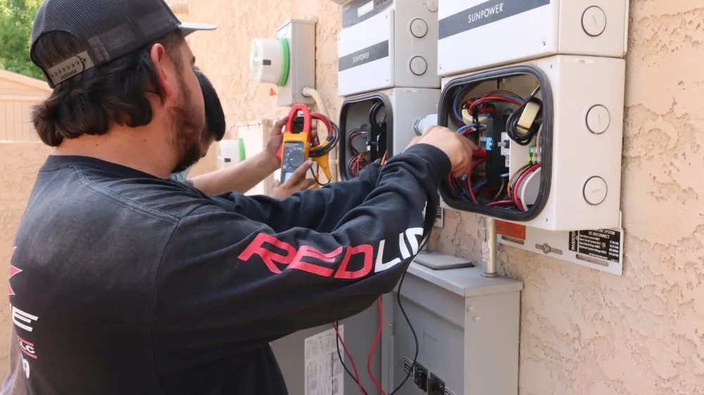 Slide of Redline Electric & Solar