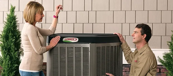 Slide of Reed's Heating Cooling