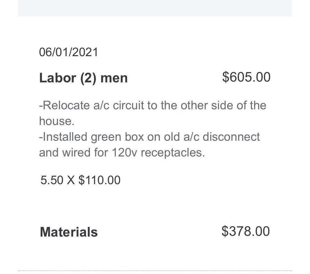 Slide of Reiff Electrical Services