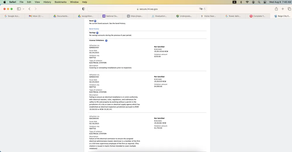 Slide of Reign City Electric