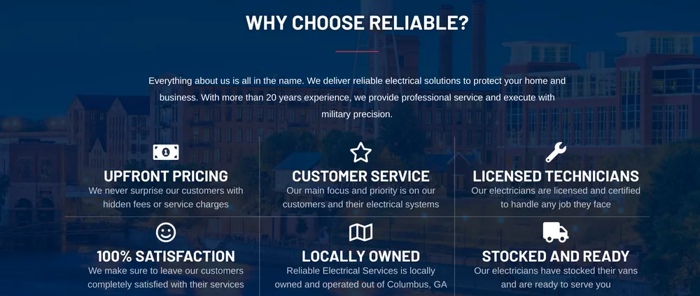 Trusted electrical repair experts serving Columbus, GA - Reliable Electric & Construction