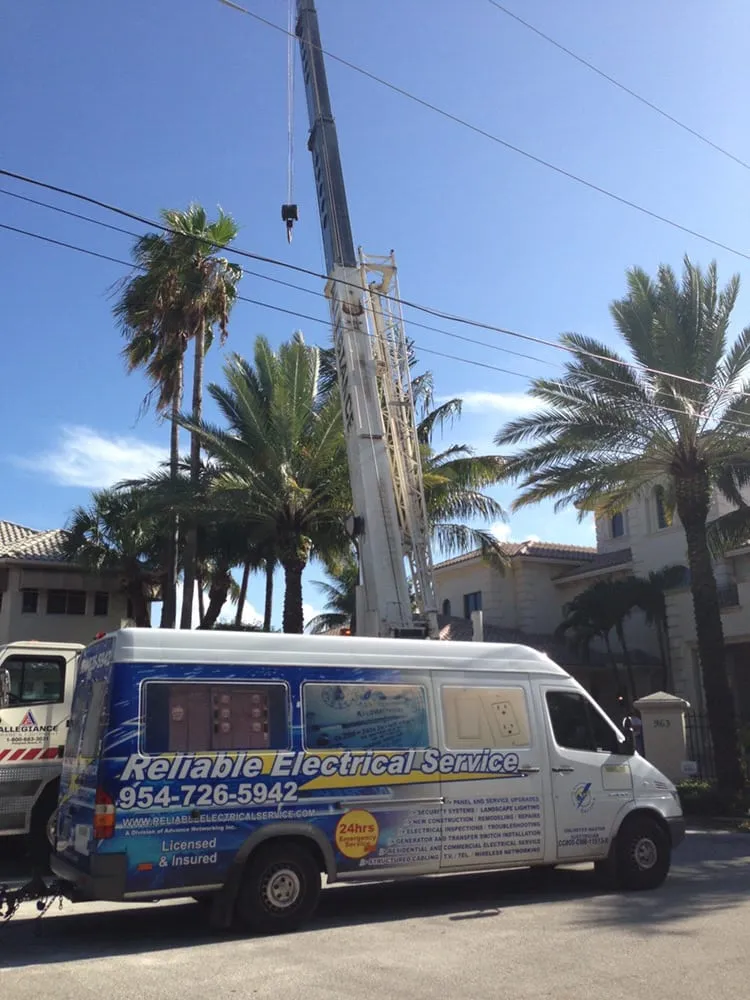 Slide of Reliable Electrical Service