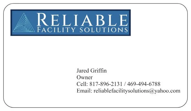 Slide of Reliable Facility Solutions
