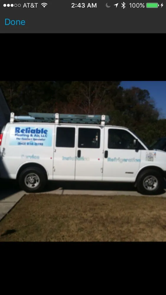 Slide of Reliable Heating & Air