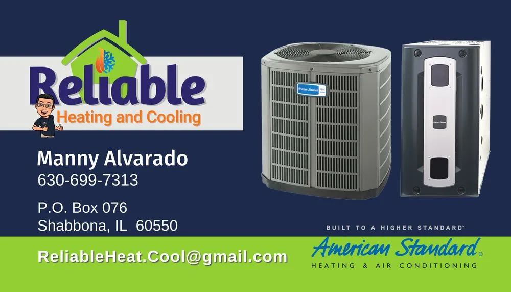 Slide of Reliable Heating and Cooling