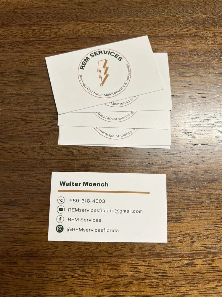 Slide of REM Services