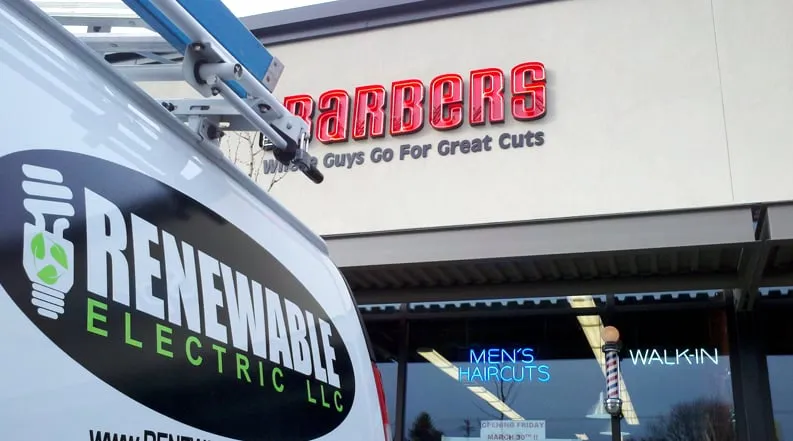 Slide of Renewable Electric