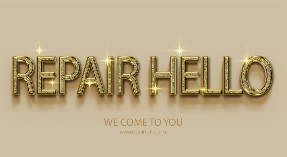 Slide of Repair Hello