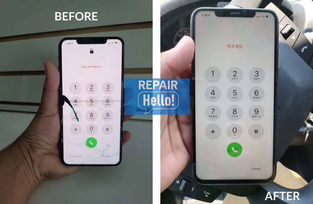 Slide of Repair Hello