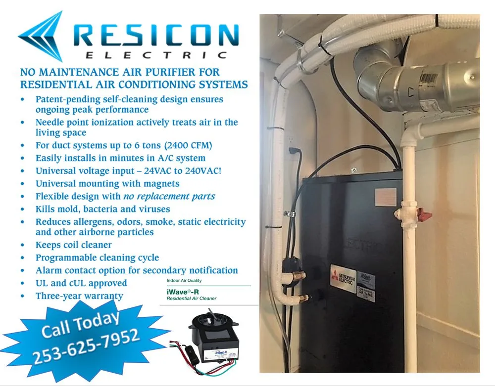 Slide of Resicon Heating and Air, Plumbing & Electrical