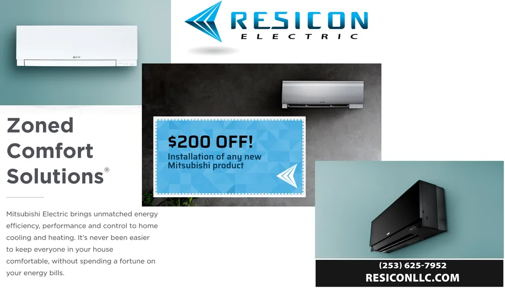 Slide of Resicon Heating and Air, Plumbing & Electrical