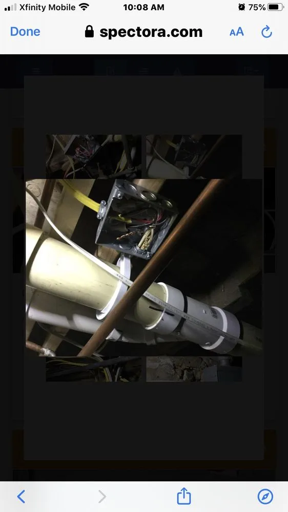 Emergency electrical service for homes in wiring installation,  by 