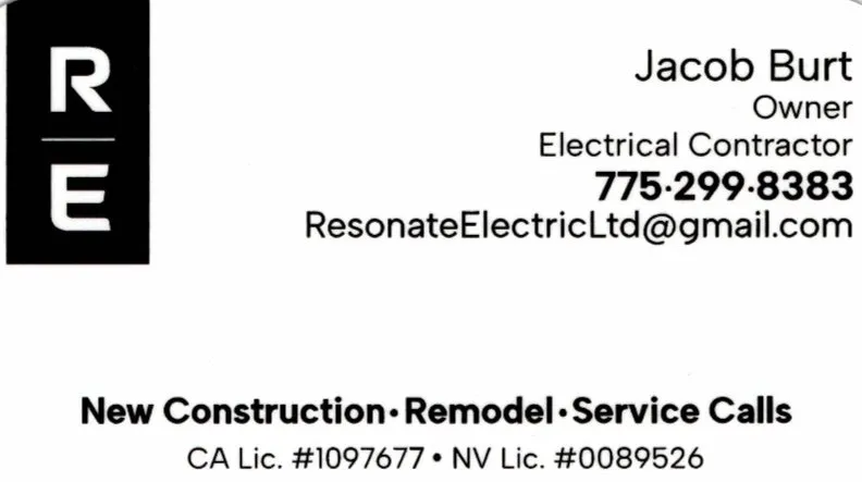 Slide of Resonate Electric