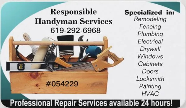 Responsible Handyman Services Logo