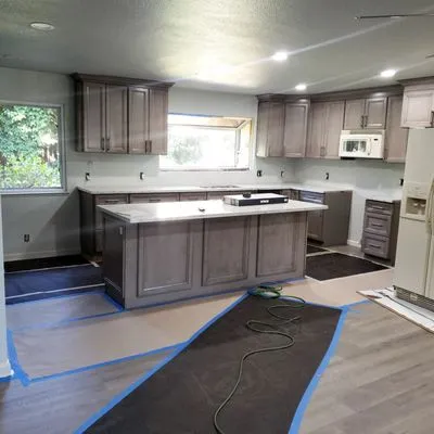 Reyes Construction General Contractor Logo