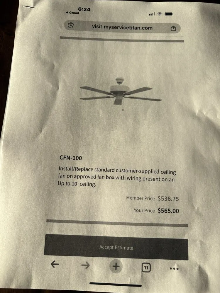 Slide of Reynolds Electric, Plumbing, Heating and Air