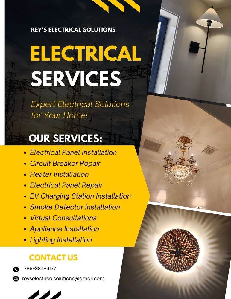Slide of Reys Electrical Solutions