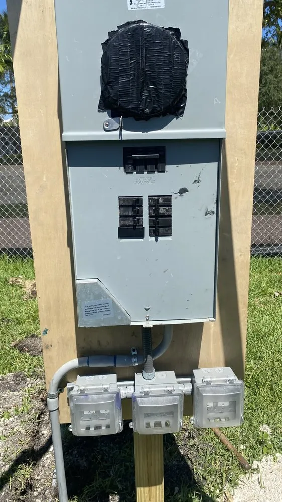 Slide of RH Electrical Service