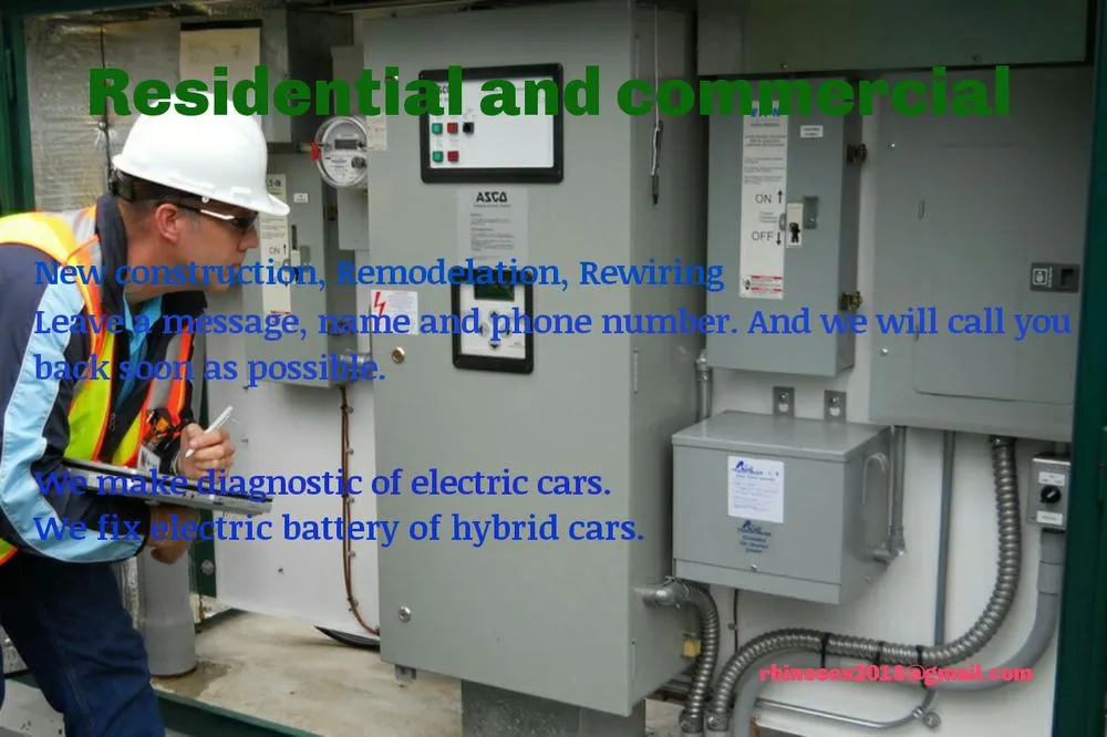 Slide of Rhino's Electric Service