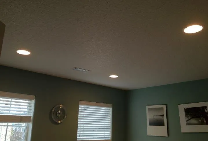 Affordable electrical service for homes in lighting installation, by