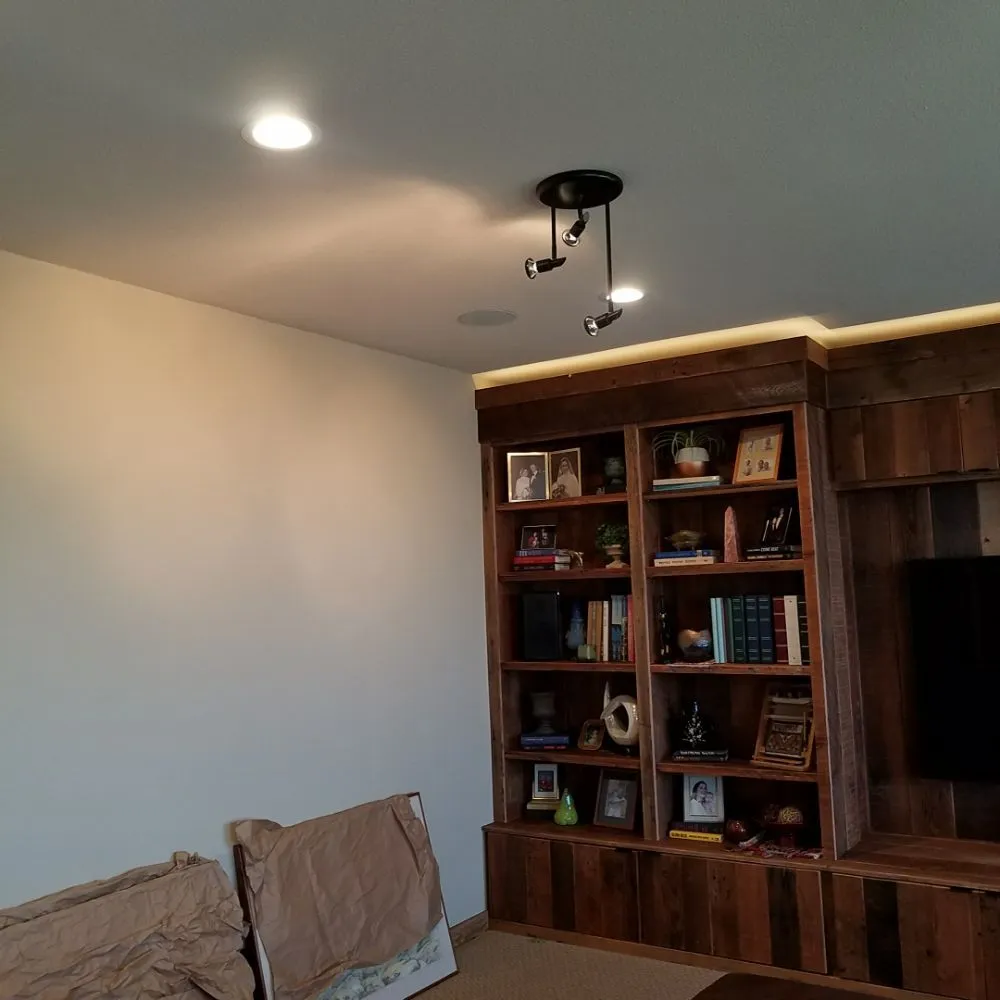 Professional electrical service for homes in wiring installation, by