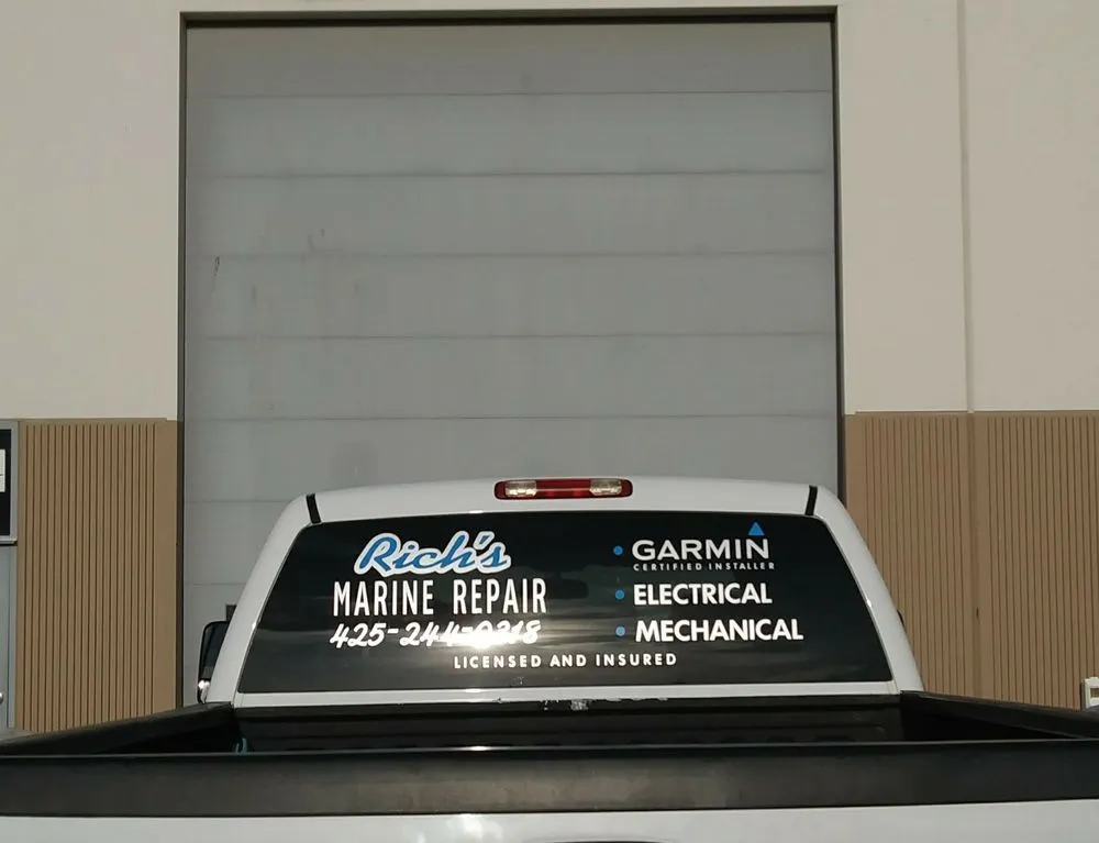 Slide of Rich's Marine Repair