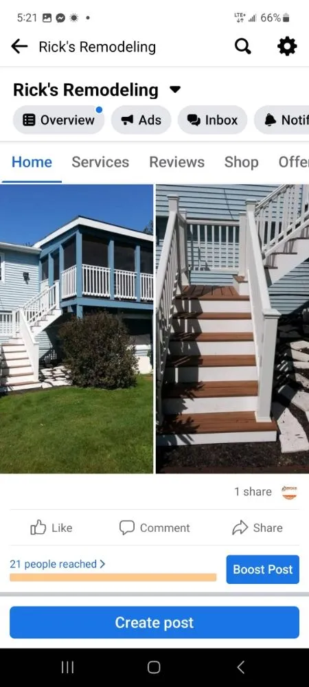 Slide of Ricks Remodeling