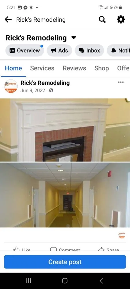 Slide of Ricks Remodeling