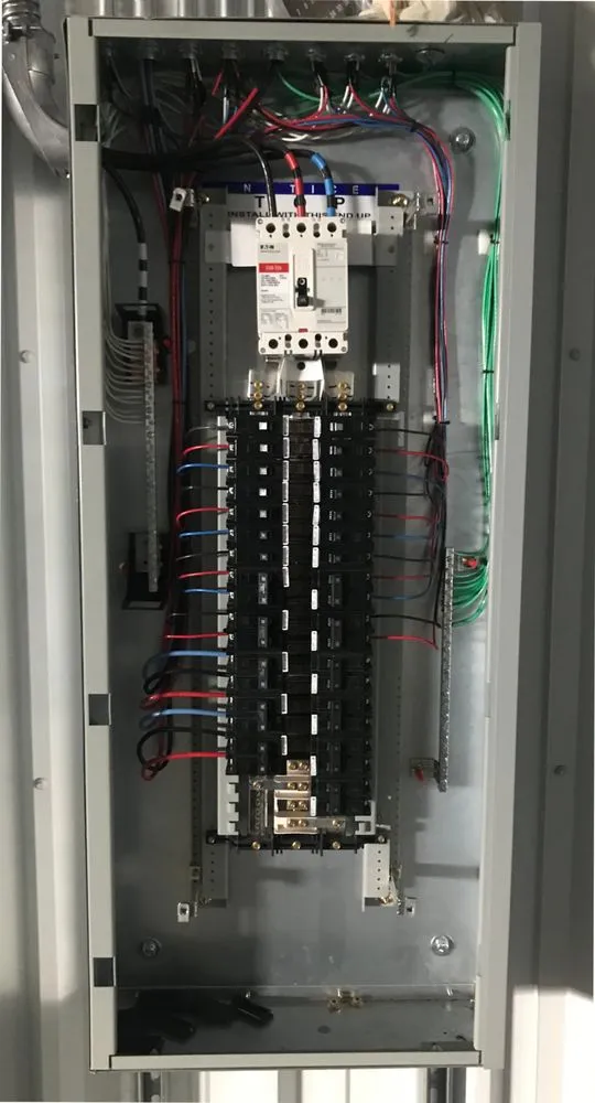 Slide of Riley Edmonds' Electrical Services