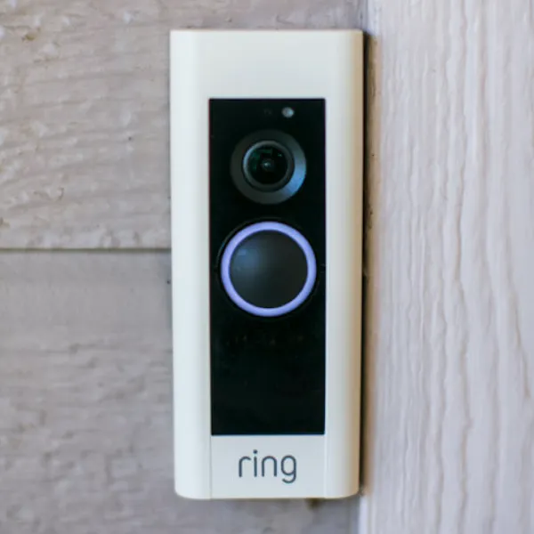 Slide of Ring Doorbell Installation Guy