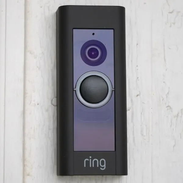 Slide of Ring Doorbell Installation Guy