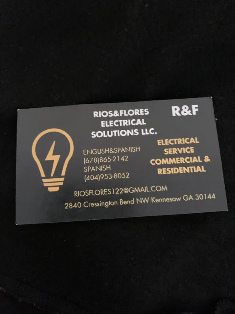 Slide of Rios&Flores Electrical Solutions