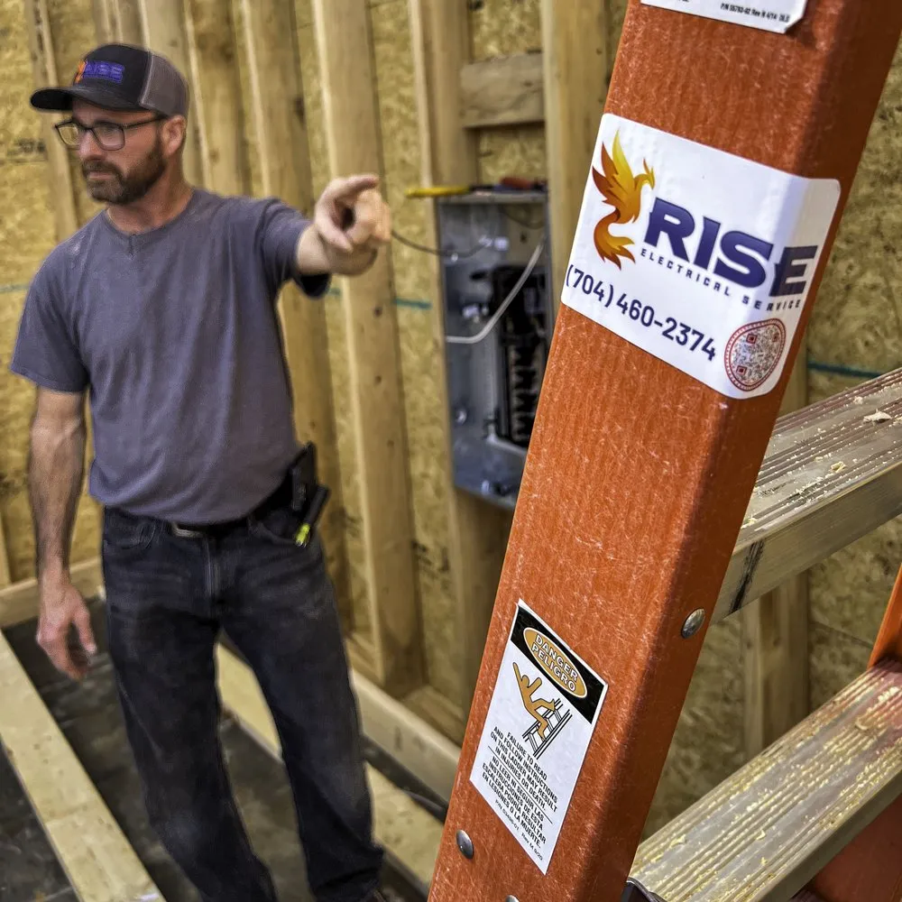 Slide of Rise Electrical Service