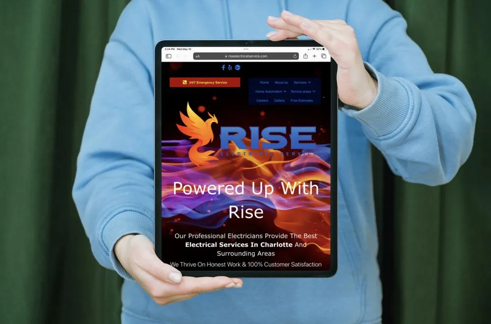 Slide of Rise Electrical Service